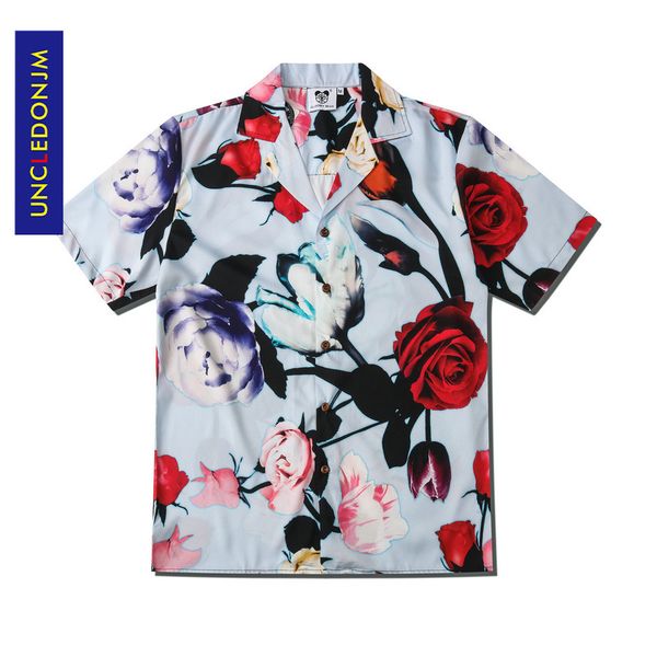 hawaiian shirt csd32, White;black