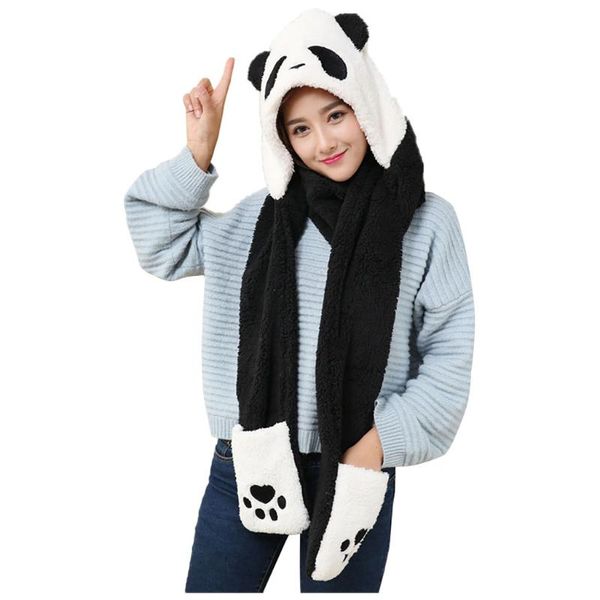 women cute cartoon thick hat ear protectors warm plush hat scarf gloves set scarf women foulard femme shawl, Blue;gray
women cute cartoon thick hat ear protectors warm plush hat scarf gloves set scarf women foulard femme shawl, Blue;gray