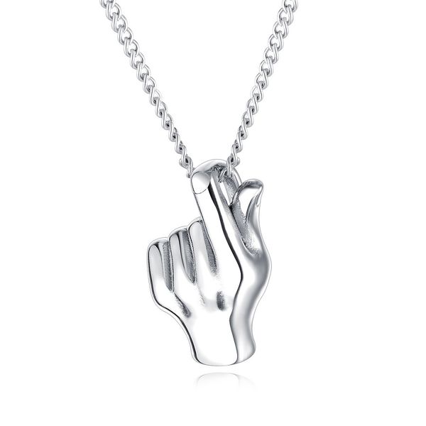 hip hop jewelry tide men charm love gesture necklace fashion stainless steel punk gesture pendant chain gold silver black necklaces for men
hip hop jewelry tide men charm love gesture necklace fashion stainless steel punk gesture pendant chain gold silver black necklaces for men