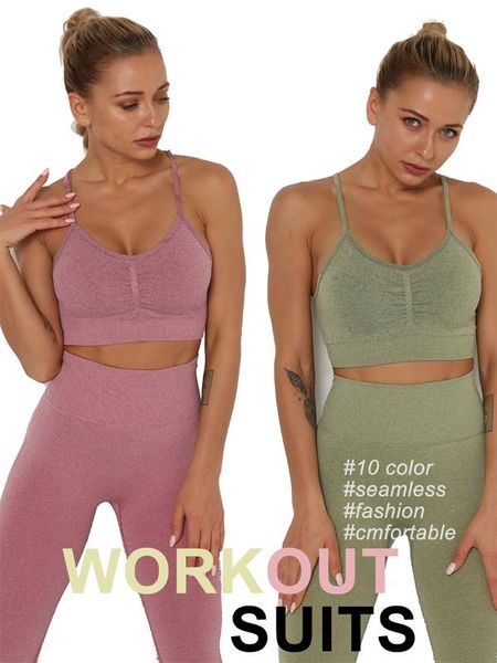 seamless 2 piece women yoga set gym clothing fitness leggings+bra sport suit women long sleeve tracksuit active wear, White;red
seamless 2 piece women yoga set gym clothing fitness leggings+bra sport suit women long sleeve tracksuit active wear, White;red