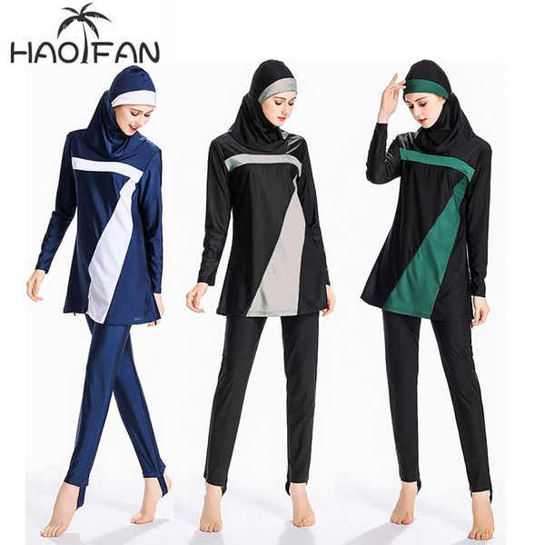 haofan women modest patchwork plus size floral muslim swimwear hijab muslimah islamic swimsuit swim surf wear sport burkinis 6xl
haofan women modest patchwork plus size floral muslim swimwear hijab muslimah islamic swimsuit swim surf wear sport burkinis 6xl