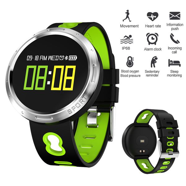 2018 x9vo smart bracelet round color screen blood pressure heart rate monitor smart band fitness tracker alarm clock watch, Slivery;brown
2018 x9vo smart bracelet round color screen blood pressure heart rate monitor smart band fitness tracker alarm clock watch, Slivery;brown