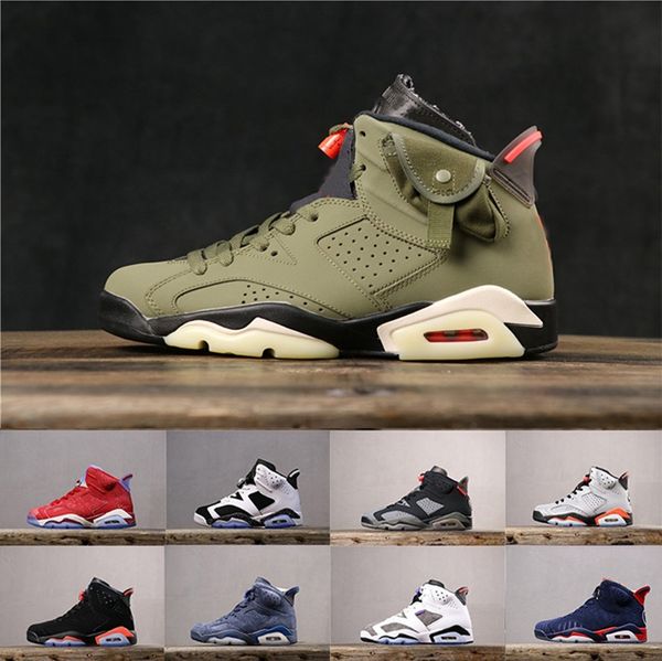 2019 new black infrared vi 6 basketball shoes travis scottes olive psg dmp doernbecher tinker hatfield flint diffused blue 6s sneakers men
2019 new black infrared vi 6 basketball shoes travis scottes olive psg dmp doernbecher tinker hatfield flint diffused blue 6s sneakers men