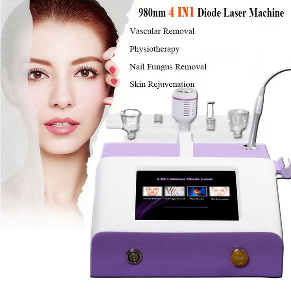 4 in 1 980nm diode laser machine 30w vascular removal vascular lesions blood spider clearance device nail fungus removal equipment, Black
4 in 1 980nm diode laser machine 30w vascular removal vascular lesions blood spider clearance device nail fungus removal equipment, Black
