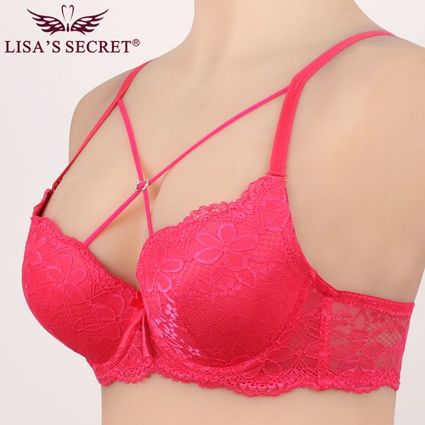 bras padded women fashion strappy push up floral lace bralette lingerie plus size brassieres style underwire bh, Red;black
bras padded women fashion strappy push up floral lace bralette lingerie plus size brassieres style underwire bh, Red;black