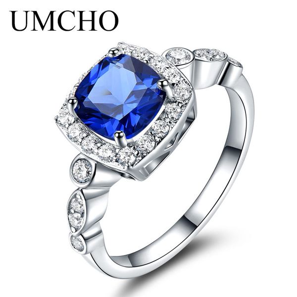 umcho solid 925 sterling silver ring blue sapphire rings for women birthstone gifts emerald ring wedding engagement jewelry gift ly191226, Slivery;golden
umcho solid 925 sterling silver ring blue sapphire rings for women birthstone gifts emerald ring wedding engagement jewelry gift ly191226, Slivery;golden