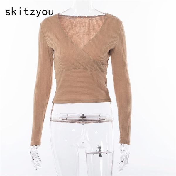 skitzyou v neck women white slim t shirts long sleeve black bodycon spring summer short tees female crop cropped
skitzyou v neck women white slim t shirts long sleeve black bodycon spring summer short tees female crop cropped