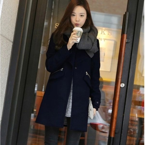 hanorange 2017 zippers student autumn korean loose woolen coat long slim overcoat s/m/l//xxl dark blue, Black
hanorange 2017 zippers student autumn korean loose woolen coat long slim overcoat s/m/l//xxl dark blue, Black