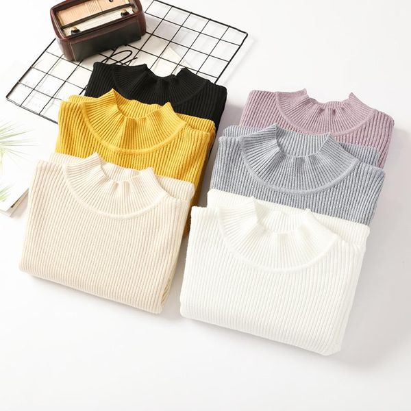 half-neck sweater women 2019 autumn and winter new thick sweater women's head slim knit bottoming shirt, White;black
half-neck sweater women 2019 autumn and winter new thick sweater women's head slim knit bottoming shirt, White;black