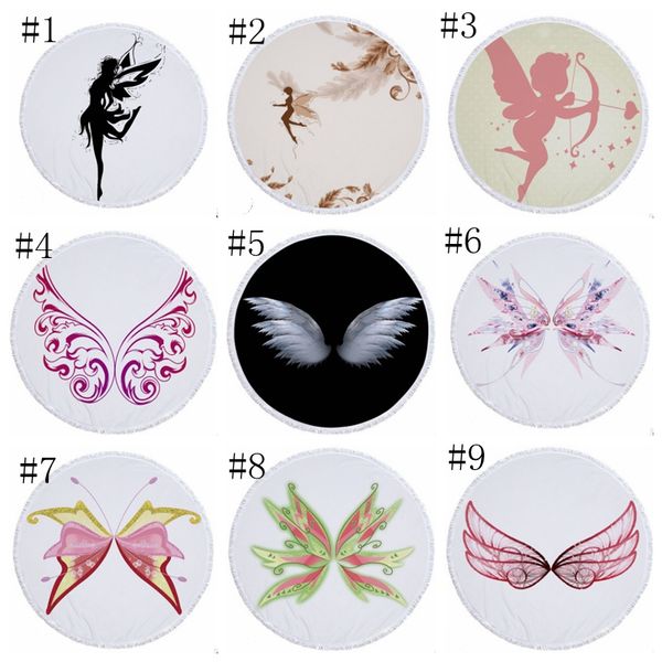 round beach towel wings printed tapestry tassel beach blankets polyester women shawl yoga mat picnic rugs 9 designs optional dsl-yw2667
round beach towel wings printed tapestry tassel beach blankets polyester women shawl yoga mat picnic rugs 9 designs optional dsl-yw2667