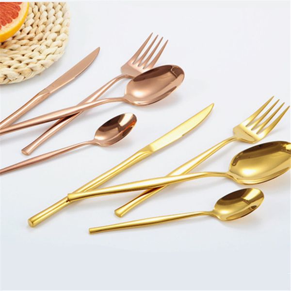 4 pieces cutlery sets flatware sets tableware sets 304 stainless steel silverware knife fork spoon set
4 pieces cutlery sets flatware sets tableware sets 304 stainless steel silverware knife fork spoon set