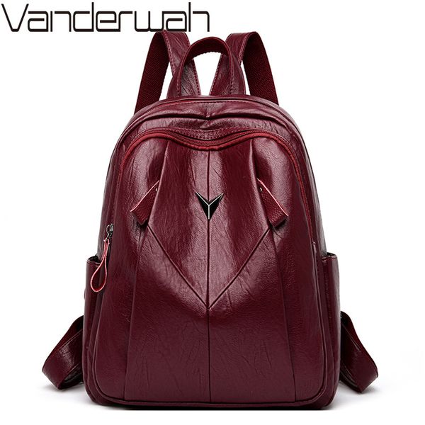 fashion women backpack female leather backpacks casual school bags for teenagers girls shoulder bag bagpack mochila
fashion women backpack female leather backpacks casual school bags for teenagers girls shoulder bag bagpack mochila
