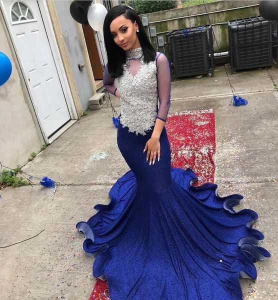 luxury blue black girls mermaid prom dresses 2020 beaded lace velvet prom gowns long sleeve african prom dress vestidos de fiesta
luxury blue black girls mermaid prom dresses 2020 beaded lace velvet prom gowns long sleeve african prom dress vestidos de fiesta