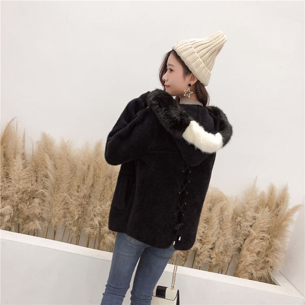 mink sweaters thick warm outerwear female autumn winter mink cashmere cardigan hooded coat sweater women fashion fur collar, White
mink sweaters thick warm outerwear female autumn winter mink cashmere cardigan hooded coat sweater women fashion fur collar, White