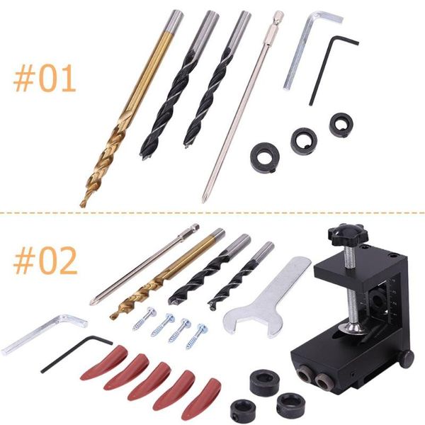 9pcs/39pcs pocket hole jig kit drill bit wood doweling jig drilling hole guide locator tools for carpentry woodworking tools
9pcs/39pcs pocket hole jig kit drill bit wood doweling jig drilling hole guide locator tools for carpentry woodworking tools