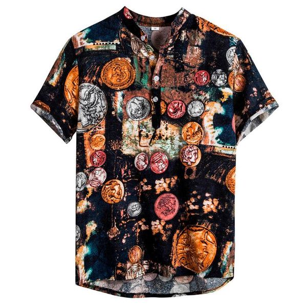summer men's shirt streetwear short sleeve shirt ethnic printing casual cotton linen loose blouse camisa masculina #n, White;black
summer men's shirt streetwear short sleeve shirt ethnic printing casual cotton linen loose blouse camisa masculina #n, White;black