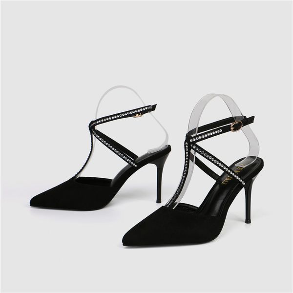 2019 luxury designer womens sandals rivet pointed toe 9 cm high heel women's girls shoes ladies casual prom evening party formal shoes, Black
2019 luxury designer womens sandals rivet pointed toe 9 cm high heel women's girls shoes ladies casual prom evening party formal shoes, Black