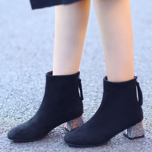women boots winter super warm snow boots women suede ankle for female winter shoes botas mujer plush booties woman#j30, Black
women boots winter super warm snow boots women suede ankle for female winter shoes botas mujer plush booties woman#j30, Black