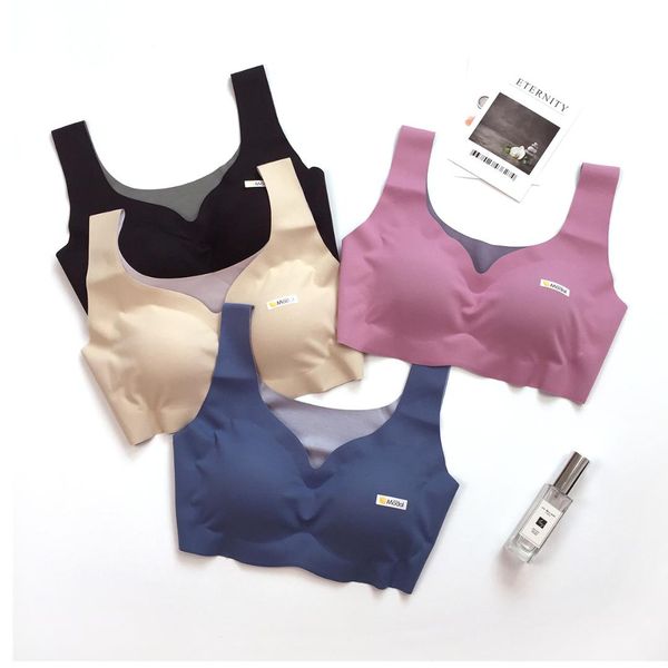 japan mind black science and technology sports brassiere seemless non-steel ring double color modal solid girl's sleep underwear, Red;black
japan mind black science and technology sports brassiere seemless non-steel ring double color modal solid girl's sleep underwear, Red;black