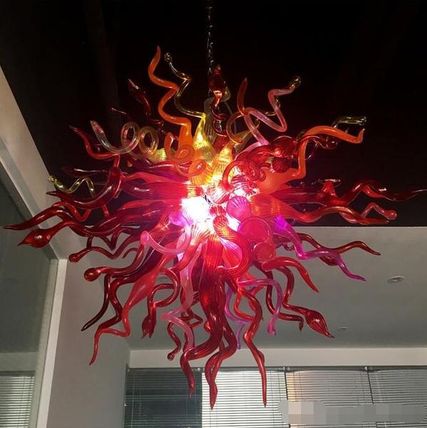 fashion red glass chandelier pendant light style hand blown glass led pendant lighting dining room living room lights
fashion red glass chandelier pendant light style hand blown glass led pendant lighting dining room living room lights