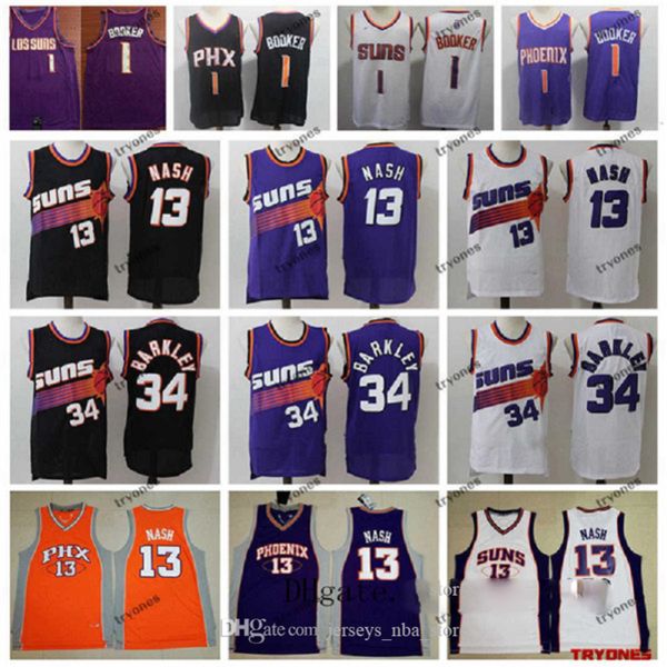 phoenixsuns devin booker 1 city basketball jersey vintage steve nash nba 13 charles barkley 34 purple stitched shirts 2019, Black;red
phoenixsuns devin booker 1 city basketball jersey vintage steve nash nba 13 charles barkley 34 purple stitched shirts 2019, Black;red