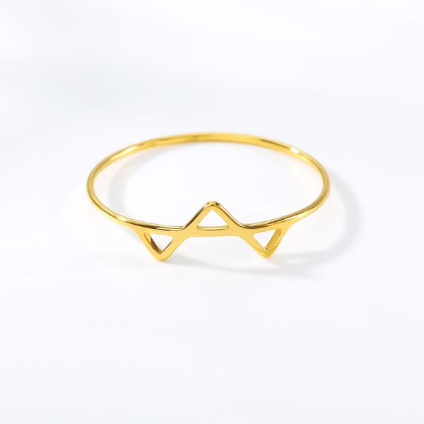 new fashion cute triangle rings for women girl jewelry stainless steel simple mountain finger rings gold color aneis anel, Slivery;golden
new fashion cute triangle rings for women girl jewelry stainless steel simple mountain finger rings gold color aneis anel, Slivery;golden