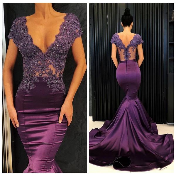 v-neck lace appliques slim mermaid prom dresses 2020 modest short women evening party gowns special occasion dress sweep train long formal, Black
v-neck lace appliques slim mermaid prom dresses 2020 modest short women evening party gowns special occasion dress sweep train long formal, Black
