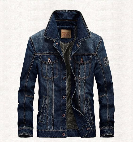 men's jackets 2 colors mens fashion denim jacket european american lapels streetwear outdoor motorcycle casual outwear, Black;brown
men's jackets 2 colors mens fashion denim jacket european american lapels streetwear outdoor motorcycle casual outwear, Black;brown