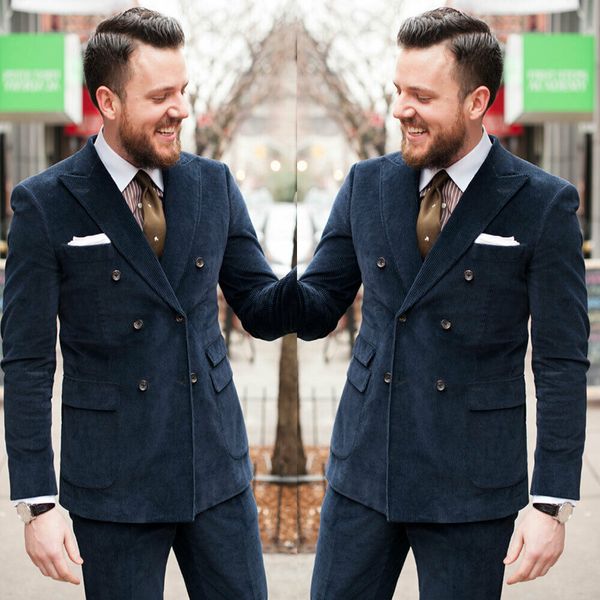 navy blue corduroy wedding suits double breasted peaked lapel tuxedos formal work prom office business blazer(jacket+pants), Black;gray
navy blue corduroy wedding suits double breasted peaked lapel tuxedos formal work prom office business blazer(jacket+pants), Black;gray