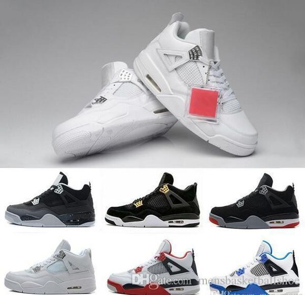 new 2019 military blue 4 basketball shoes men 4s pure money white cement premium black bred fire red sports sneakers 41-47
new 2019 military blue 4 basketball shoes men 4s pure money white cement premium black bred fire red sports sneakers 41-47