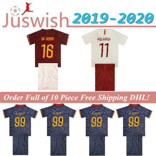 2019 kids kit roma soccer jerseys home 19/20 child set #10 totti #16 de.rossi soccer shirts customized football uniforms+pants, Black
2019 kids kit roma soccer jerseys home 19/20 child set #10 totti #16 de.rossi soccer shirts customized football uniforms+pants, Black
