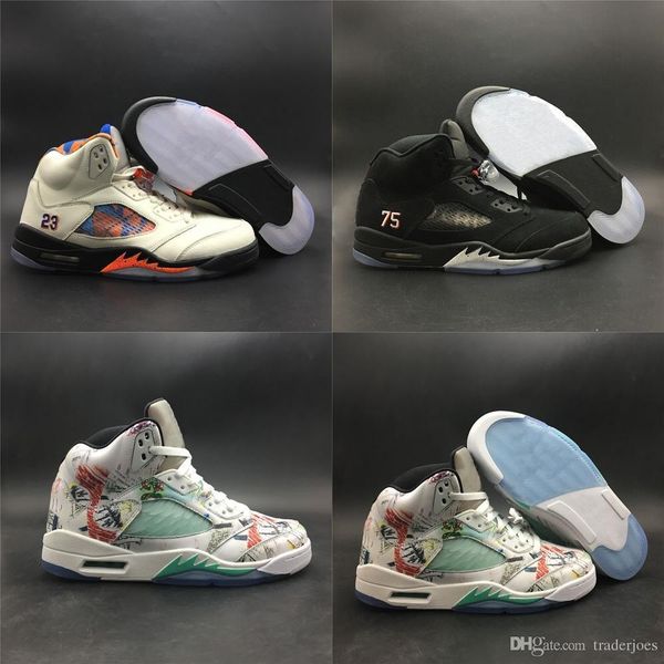 with box mens basketball shoes 5s wings paris international flight sneakers for men brand designer sports shoes size us7-13
with box mens basketball shoes 5s wings paris international flight sneakers for men brand designer sports shoes size us7-13