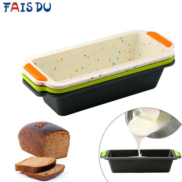 rectangular silicone bread pan mold toast bread mold cake tray long square cake mould bakeware non-stick baking tools
rectangular silicone bread pan mold toast bread mold cake tray long square cake mould bakeware non-stick baking tools