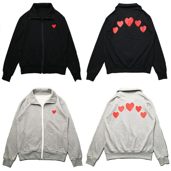 have eyes)autumn couple jacket lapel thin embroidery love peach loose cotton men women hooded zipper cardigan long sleeve coat, Black;brown
have eyes)autumn couple jacket lapel thin embroidery love peach loose cotton men women hooded zipper cardigan long sleeve coat, Black;brown