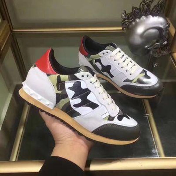 spring autumn new multicolor camouflage rivet lovers sport shoes fashionable lacing casual shoes breathable sports shoes wine red 101018, Black
spring autumn new multicolor camouflage rivet lovers sport shoes fashionable lacing casual shoes breathable sports shoes wine red 101018, Black