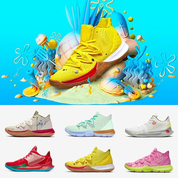 Sponge Bob X Irving 5 Mens Basketball Shoes 5s Trainers Mr. Krabs Patrick Squidward Sandy Cheeks Star men Sports Sneakers 5.5-12
Sponge Bob X Irving 5 Mens Basketball Shoes 5s Trainers Mr. Krabs Patrick Squidward Sandy Cheeks Star men Sports Sneakers 5.5-12