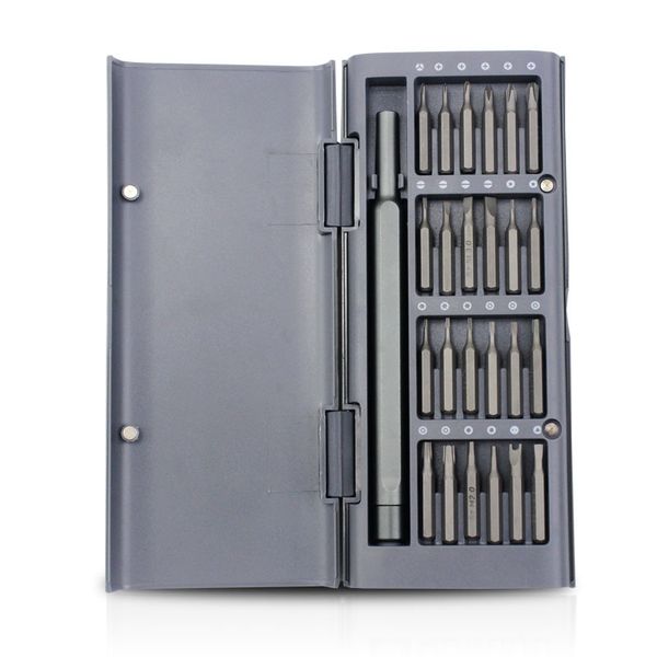 aluminum alloy handle s2 stainless 25-in-one millet screwdriver hand tool set mobile phone disassembly tool screwdriver set
aluminum alloy handle s2 stainless 25-in-one millet screwdriver hand tool set mobile phone disassembly tool screwdriver set