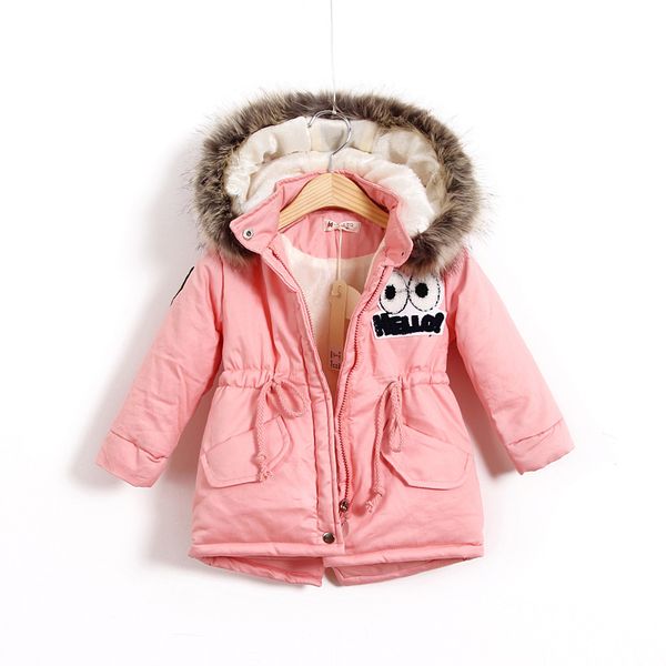 girls winter coat plus velvet coat 2017 new baby winter clothes thicker cotton jacket children, Blue;gray
girls winter coat plus velvet coat 2017 new baby winter clothes thicker cotton jacket children, Blue;gray