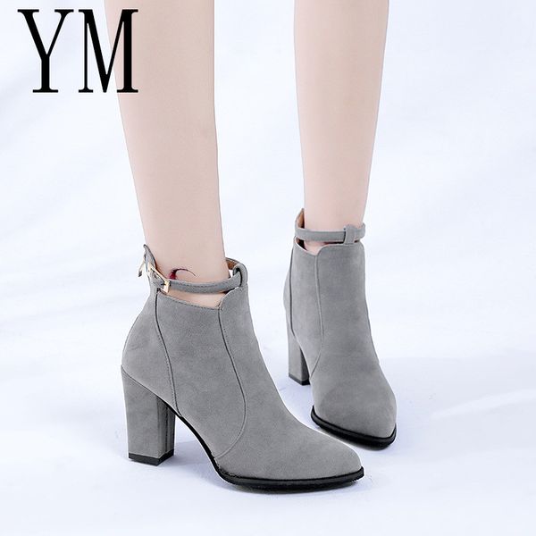 3colour women shoes winter autumn casual women high heels pumps warm ankle boots botas shoes mujer zapatos size 34-39, Black
3colour women shoes winter autumn casual women high heels pumps warm ankle boots botas shoes mujer zapatos size 34-39, Black