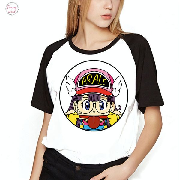 womens t shirt arale dragon ball cute childhood crush artsy printed girls tee drop shipping, White
womens t shirt arale dragon ball cute childhood crush artsy printed girls tee drop shipping, White