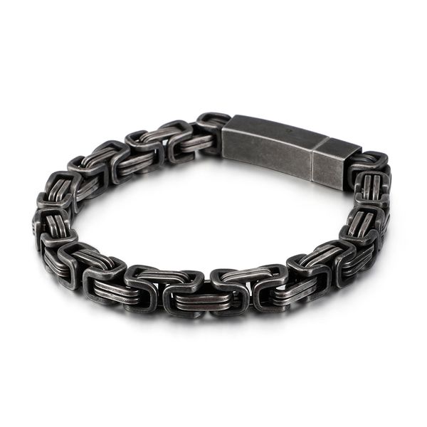 punk black square chain bracelet male biker bracelets & bangles vintage rock stainless steel 8mm thick mens chain jewelry
punk black square chain bracelet male biker bracelets & bangles vintage rock stainless steel 8mm thick mens chain jewelry