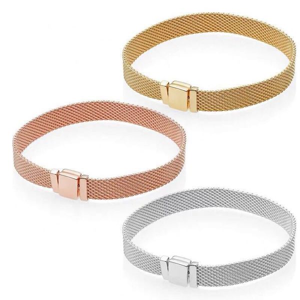 fashion 925 sterling silver clip bead bracelets for women fit original reflexions bracelet charms fit pandora femme jewelry, Golden;silver
fashion 925 sterling silver clip bead bracelets for women fit original reflexions bracelet charms fit pandora femme jewelry, Golden;silver