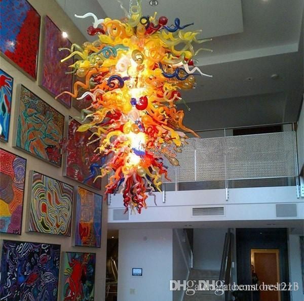 fashion new large crystal chandelier lighting for high ceiling spaces dining room hand blown art glass pendant lights
fashion new large crystal chandelier lighting for high ceiling spaces dining room hand blown art glass pendant lights