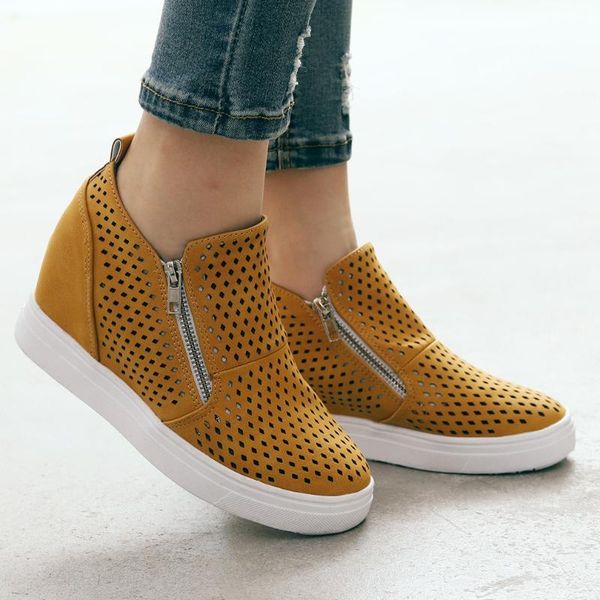 women ladies fashion sole hollow zipper ankle flat round toe casual boots shoes female casual sneakers bota feminina chaussures, Black
women ladies fashion sole hollow zipper ankle flat round toe casual boots shoes female casual sneakers bota feminina chaussures, Black
