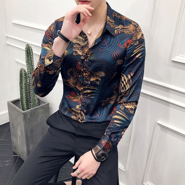 shirt men fashion 2019 long sleeve tuxedo shirt dress all match slim fit casual men night club party tuxedo 3xl, White;black
shirt men fashion 2019 long sleeve tuxedo shirt dress all match slim fit casual men night club party tuxedo 3xl, White;black
