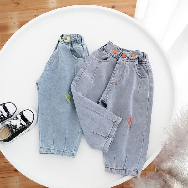 cave 2020 baby boys and girls loose versatile color and jeans buckle jeans ek033, Blue
cave 2020 baby boys and girls loose versatile color and jeans buckle jeans ek033, Blue
