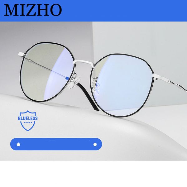 mizho trendy new filtering protect eyesight anti blue light glasses women look at phone blocking glare computer glasses metal, White;black
mizho trendy new filtering protect eyesight anti blue light glasses women look at phone blocking glare computer glasses metal, White;black