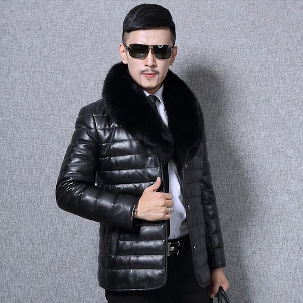 lanshifei f0184 fashion jacket men winter thicken faux fur jackets fur windproof collar jacket male faux pu leather coat, Black
lanshifei f0184 fashion jacket men winter thicken faux fur jackets fur windproof collar jacket male faux pu leather coat, Black