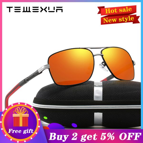 tewexua 2020 brand summer men alloy frame sunglasses polarized mirror male sun glasses women for men uv400, White;black
tewexua 2020 brand summer men alloy frame sunglasses polarized mirror male sun glasses women for men uv400, White;black