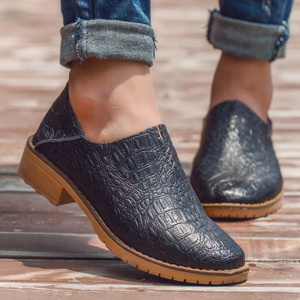 women's short boots shoes fashion hand-made shoes woman increased soft shallow puppy heel solid color autumn casual lazy, Black
women's short boots shoes fashion hand-made shoes woman increased soft shallow puppy heel solid color autumn casual lazy, Black
